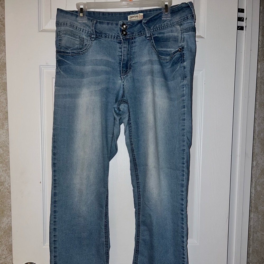 Faded Glory Light Blue Straight Jeans